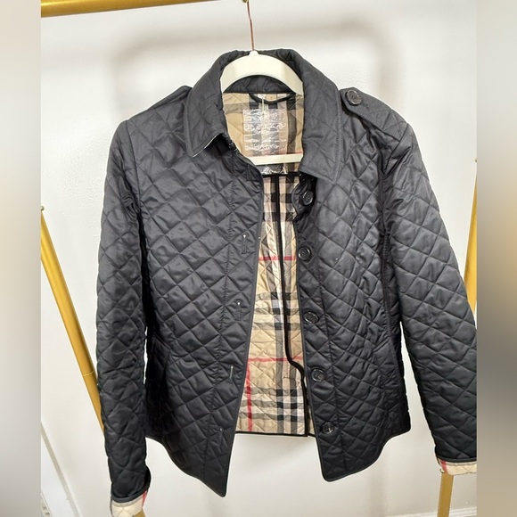 BURBERRY BLACK LADIES BUTTONUP JACKET - Picture 9 of 17